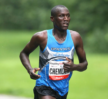 Men's age 25-29 Runner of the Year award winner, Stephen Chemlany (Photo Courtesy of NYRR)