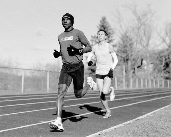 Harbert Okuti paces Jack Ryan ,Rye HS junior,  to a 15:34 PR on very cold morning (35 degrees) Saturday 11/15 at club practice